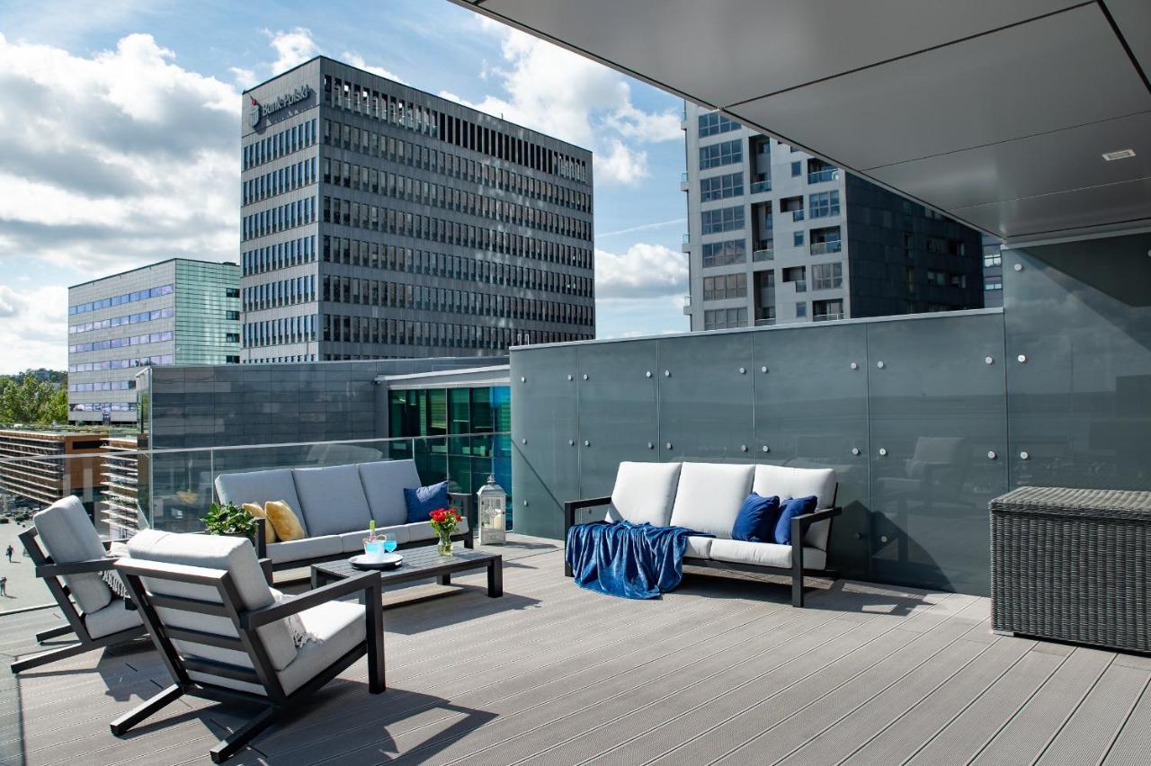 Yacht Park Premium Apartment Sea View Gdynia Bagian luar foto