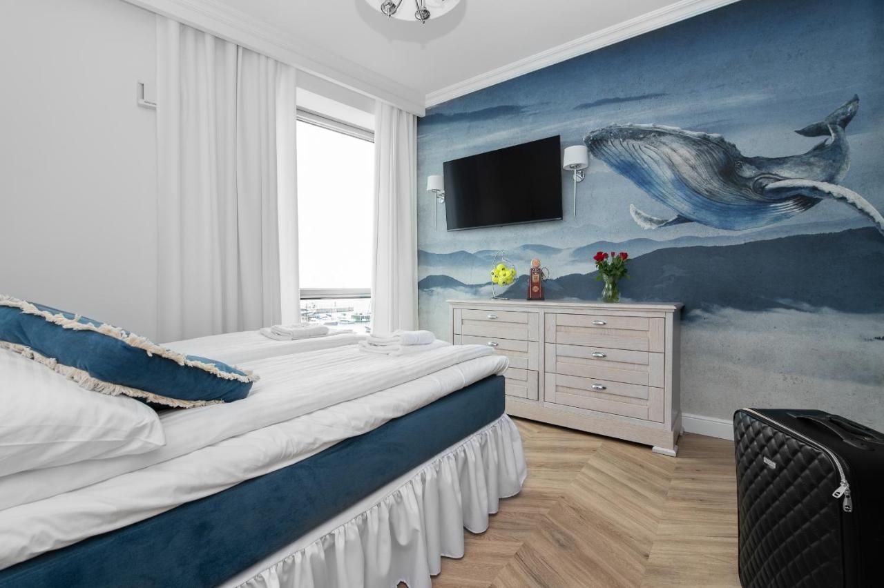 Yacht Park Premium Apartment Sea View Gdynia Bagian luar foto