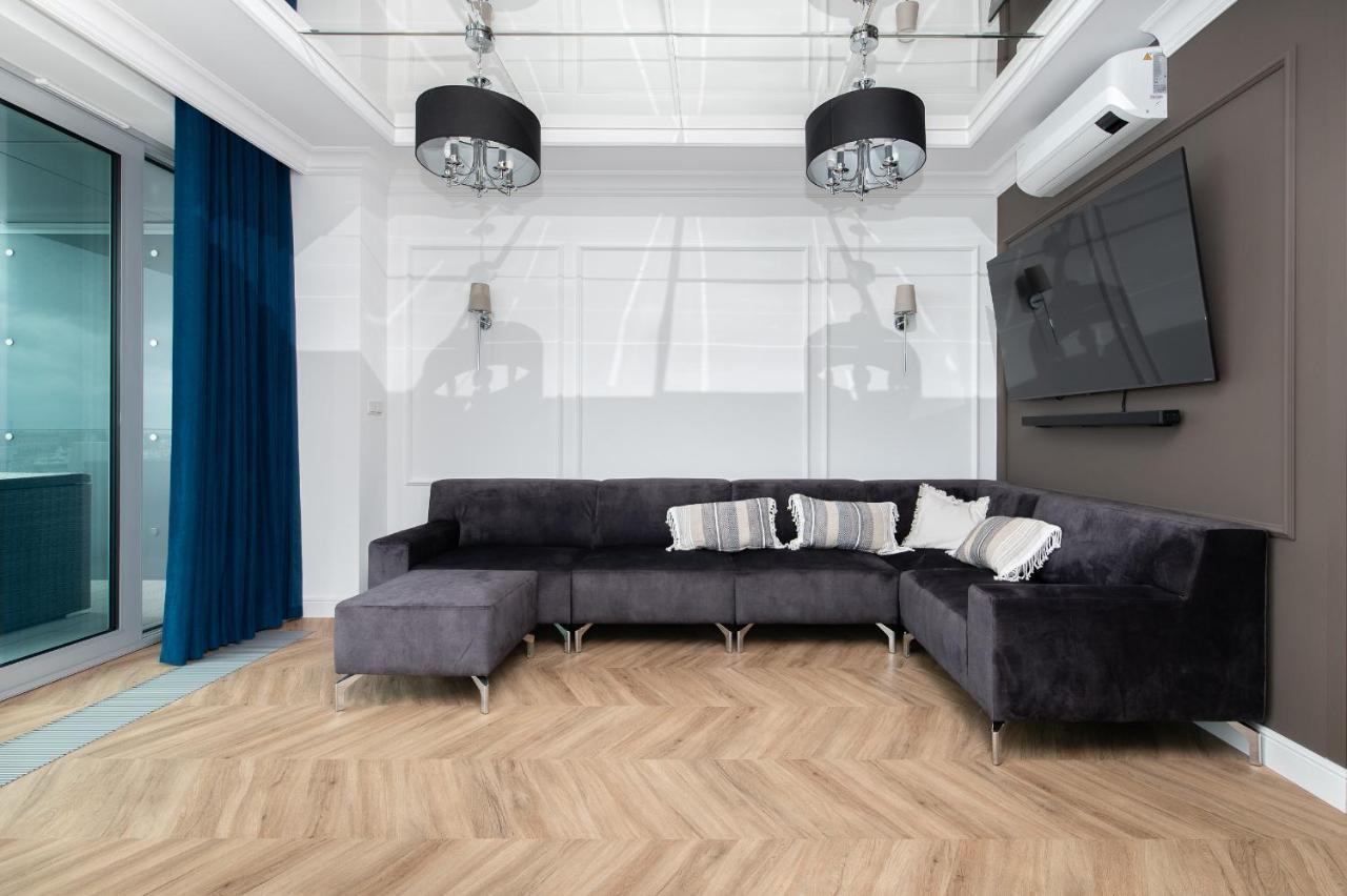 Yacht Park Premium Apartment Sea View Gdynia Bagian luar foto