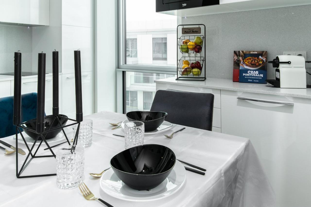 Yacht Park Premium Apartment Sea View Gdynia Bagian luar foto