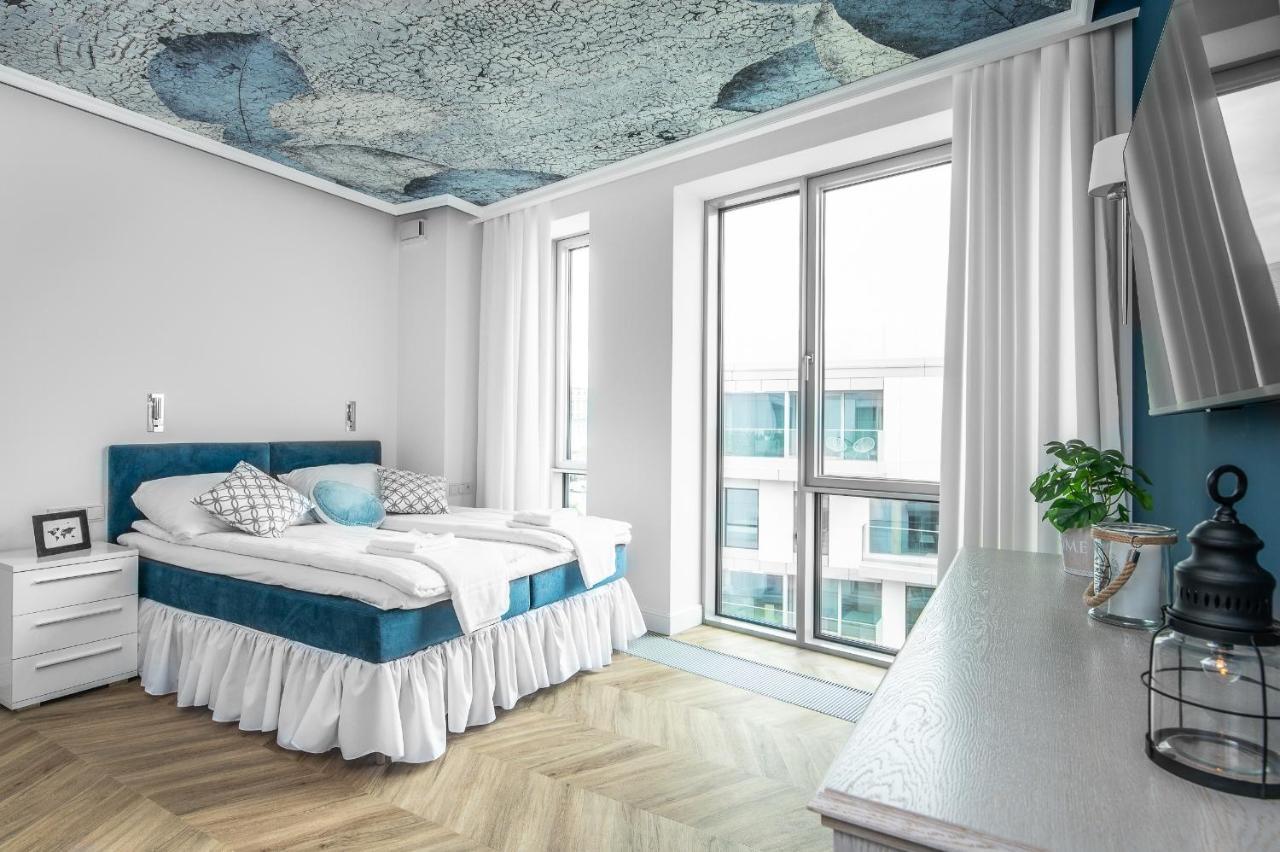 Yacht Park Premium Apartment Sea View Gdynia Bagian luar foto